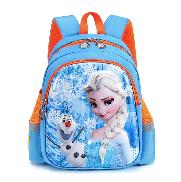 Disney Frozen Bag Cute School Bag Snow Queen Bags Elsa Olaf Zaino Per Bambole Giocattolo Per Bambini