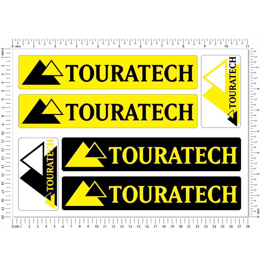 Per Touratech Case Box Fork Decalcomanie Adesivi Set Grafico Adesivo In Vinile Laminato