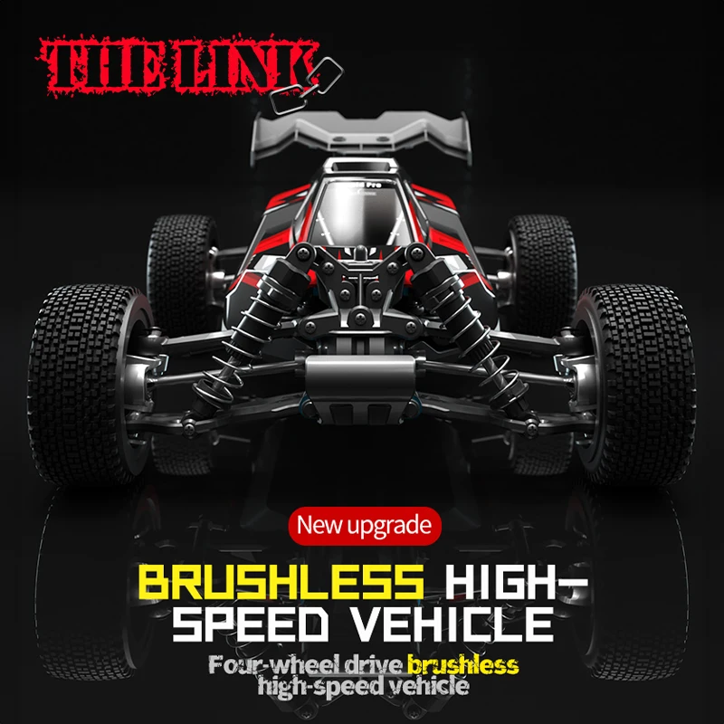 1:16 Scale 4Wd Rtr Brushless Fast Rc Cars All Terrain Max 70 Km/H Off-Road Hobby Electric Rc Buggy Rc Truck Regali Per Adulti Ragazzi