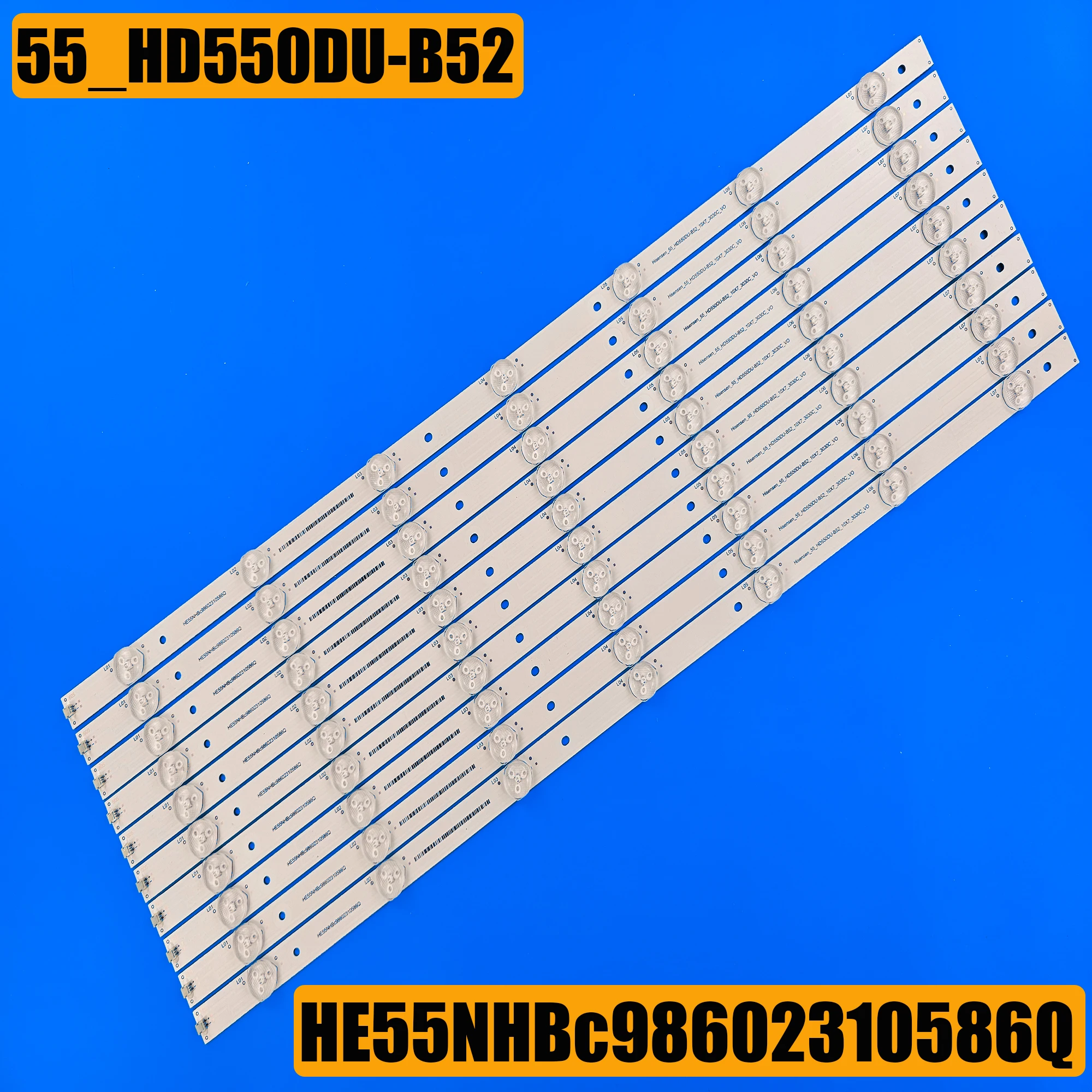 Retroilluminazione A Led Per H55M3300 H55M3000 Hd550Du-B52 55K3300Uw 55 H8C Hd550Du-B52S1 55 Hd550Du B52 10 X7 3030C V0 H55Mec3050