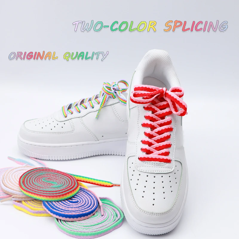 Air Force Shoelace One Women Small Shite Shoes Macaron Mandarin Duck Flat Aj1 Stitching Color Men Trend Sneaker Shoes Scarpa In Pizzo