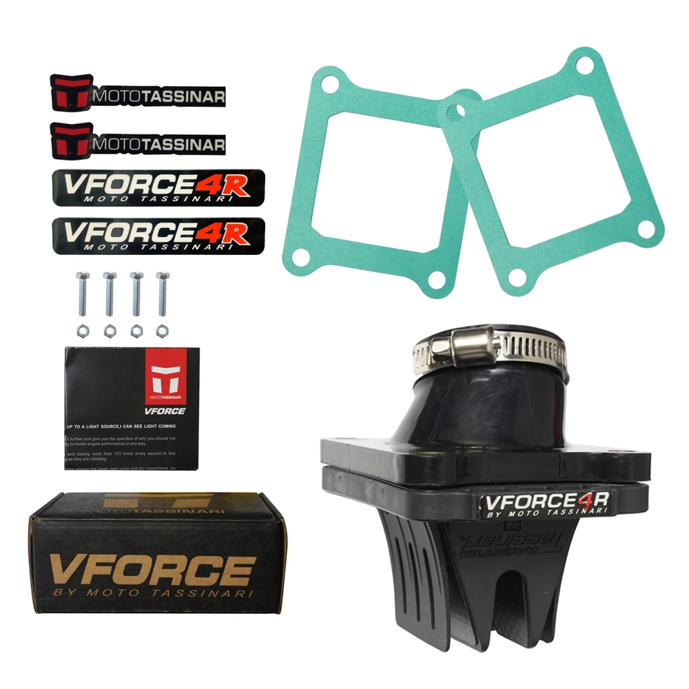 Vforce V-Force 4 Con Collettore Di Aspirazione Reed Valvola V4R83A-I Per Suzuki Satria 120 Ru 2T Lumba Hiu Rm Rm85 Rm85L Rm 85 2002-2022