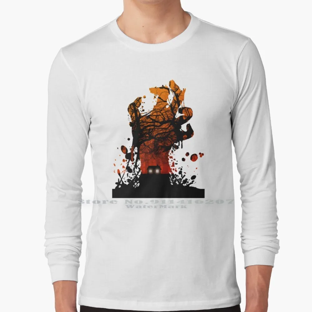 Maglietta Evil Hand 100% Puro Cotone Evil Dead Evil Dead Bruce Bell Ash Williams Necronomicon Army Of Darknes Ash Vs Evil