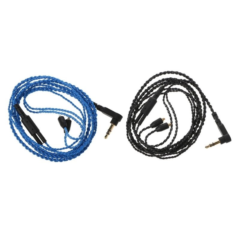Spina Placcata Oro Del Cavo Del Cavo Di Mmcx Per Gli Auricolari Di Shure Se315 Se535 Se846 Drop Shipping