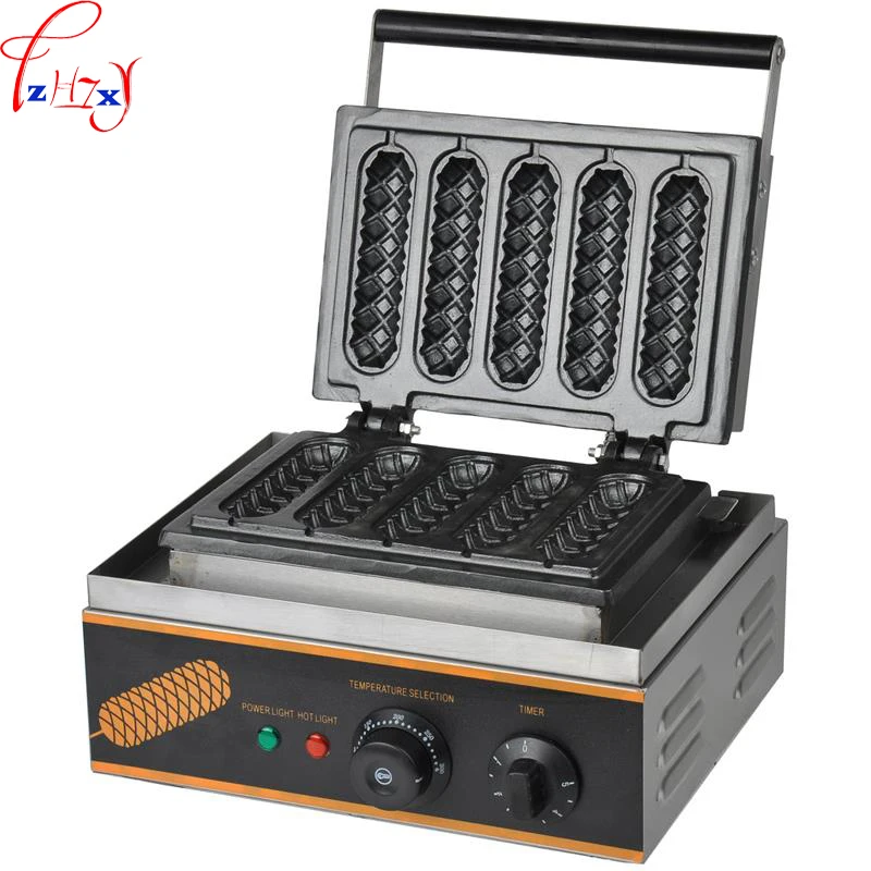 110 V/220 V 1500 W Fy-117 Hot Dog Macchina Per Cialde Commerciale Lolly Hotdog Salsiccia Specifiche Hotdog Cialde Per Il Caffè Uso Elettrico 1 Pc
