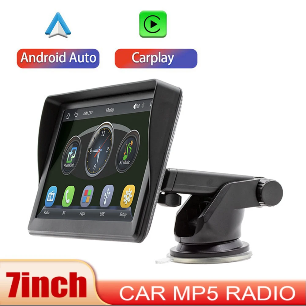 7 "Carplay Autoradio Stereo Portatile Wireless Touch Screen Car Play Per Apple E Android Automatic Multimedia Player Universale
