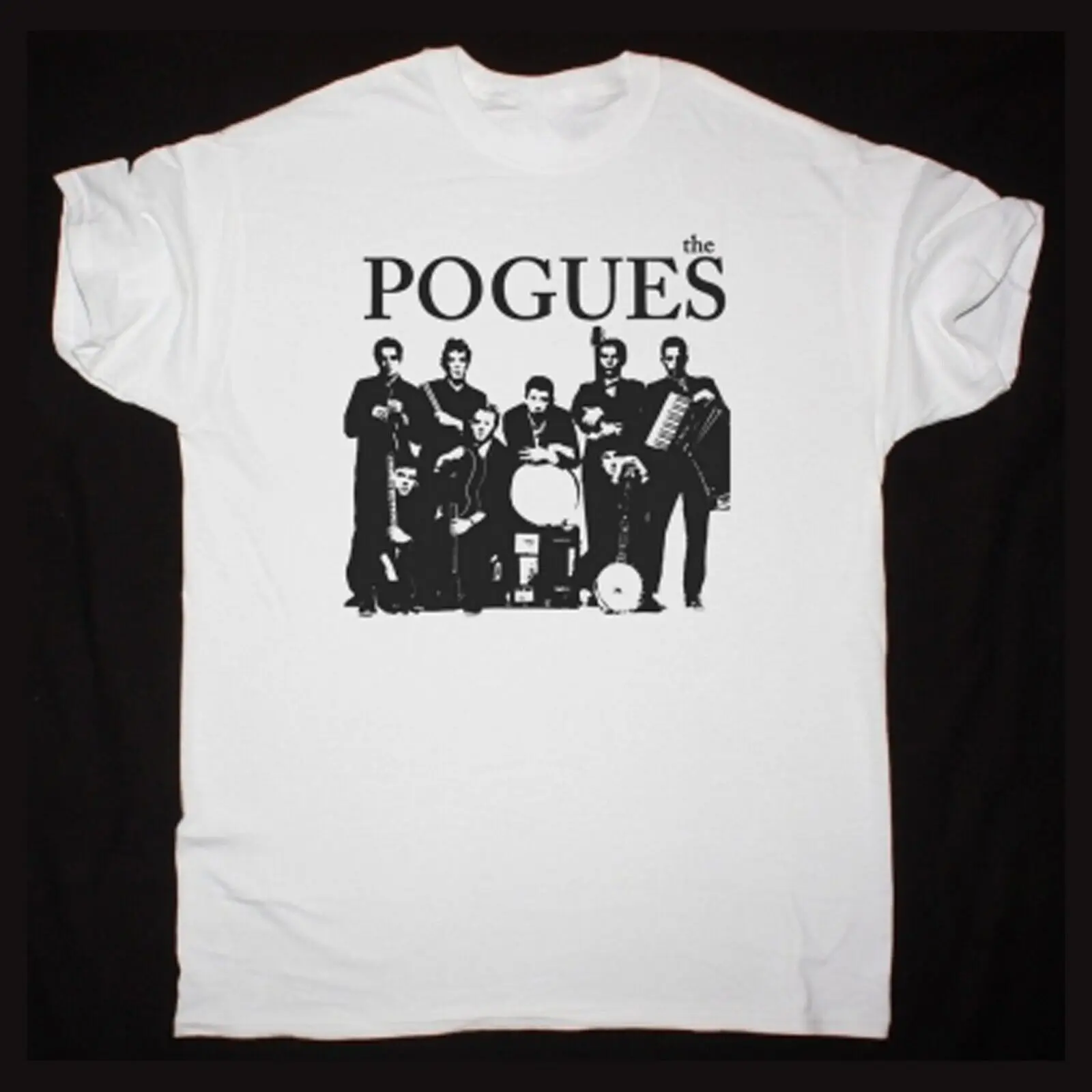 Rara T-Shirt Macgowan The Pogues Band S 5Xl Sm21 Maniche Lunghe O Corte