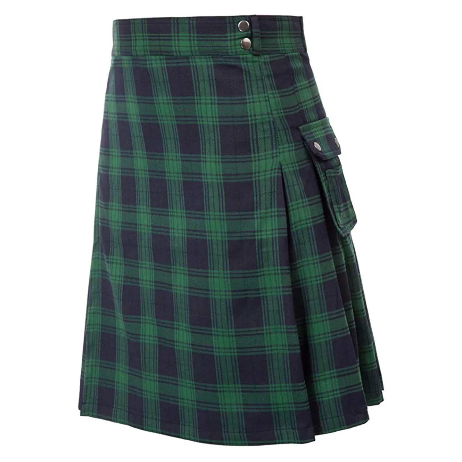 Kilt For Men Tartan Poly Viscosa Premium Quality Scottish Utility Kilt Kilt Tradizionale Highland Men'S Kilt 2024 Nuovo Arrivo