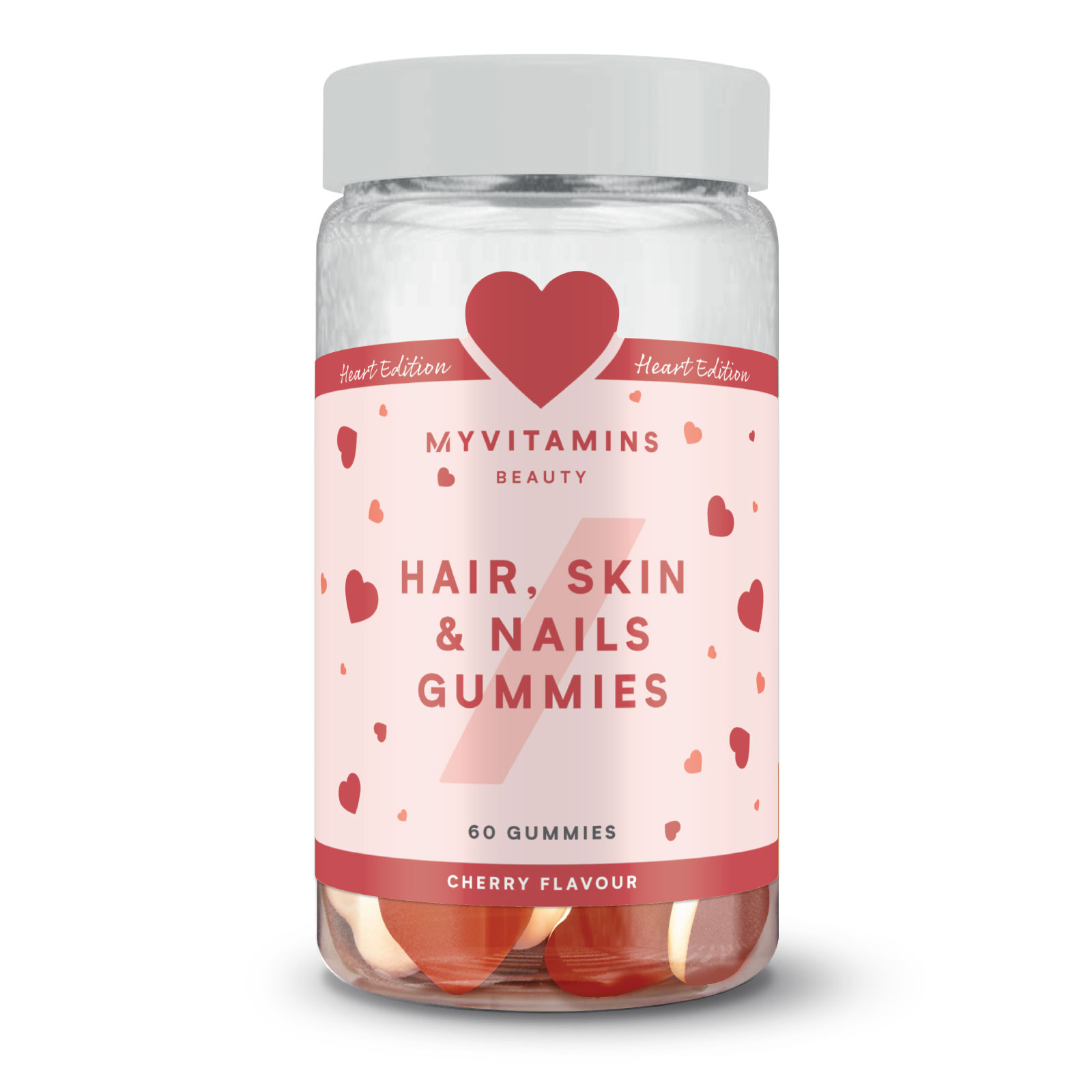 Myvitamins Hair Skin and Nails Gummies - 60Gummies - Ciliegia