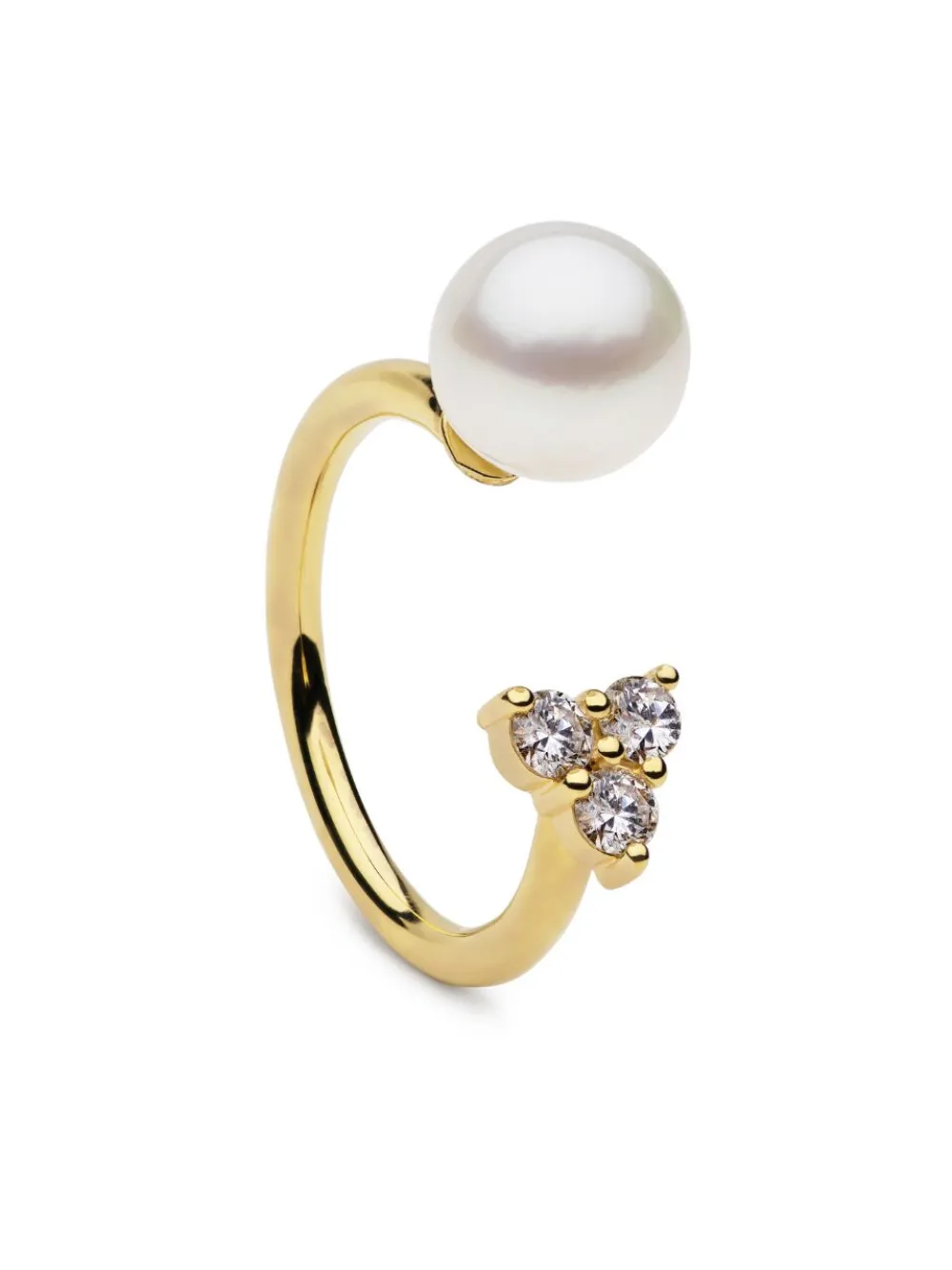 AUTORE MODA Anello Saskia con decorazione - Oro