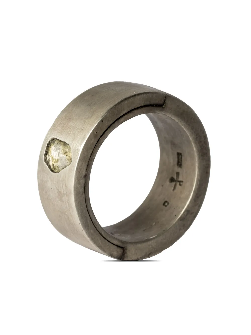 Parts of Four Sistema sterling silver diamond ring - Argento