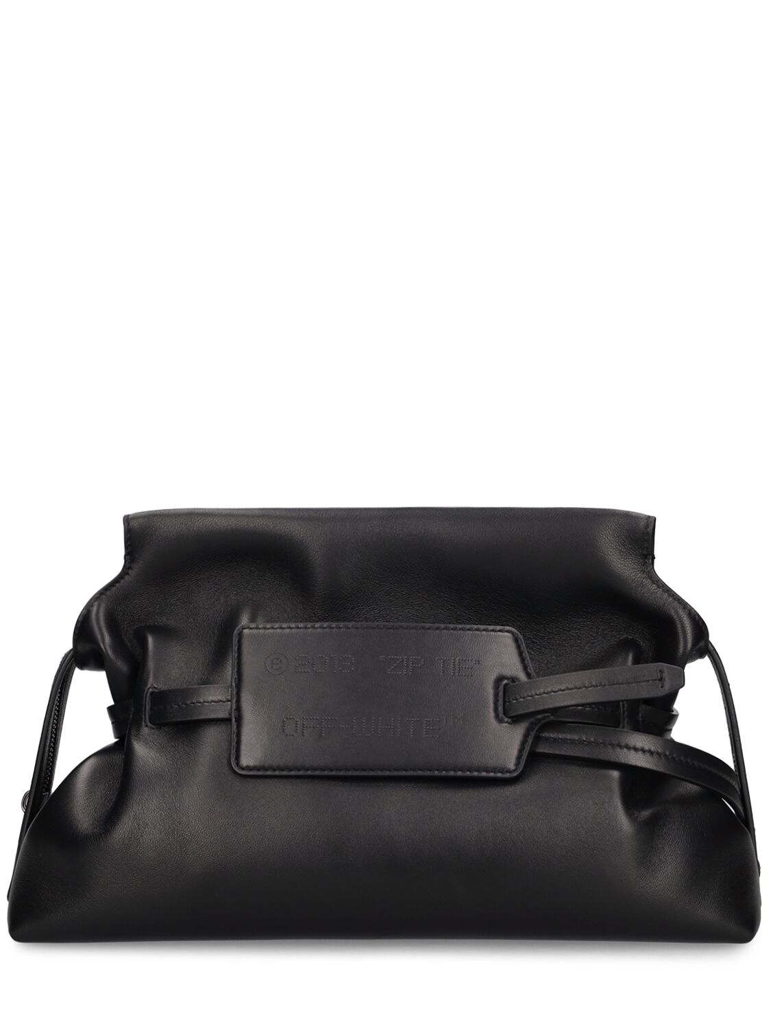 Zip Tie Leather Pouch