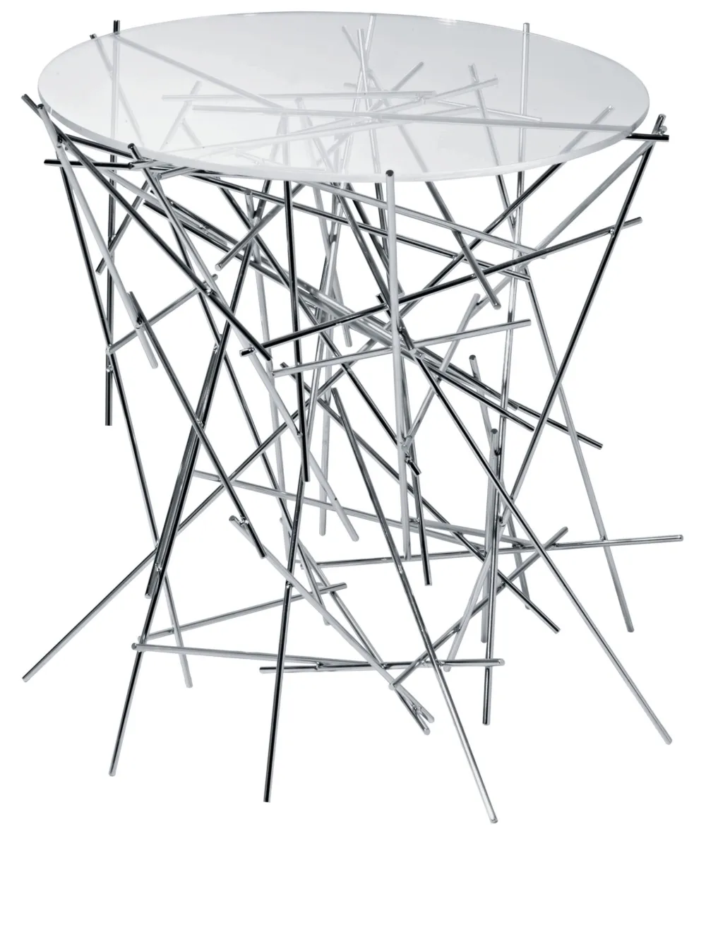 Alessi Tavolo Blow up - Argento