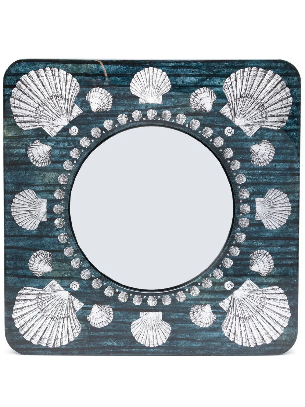 Fornasetti convex mirror frame - Argento