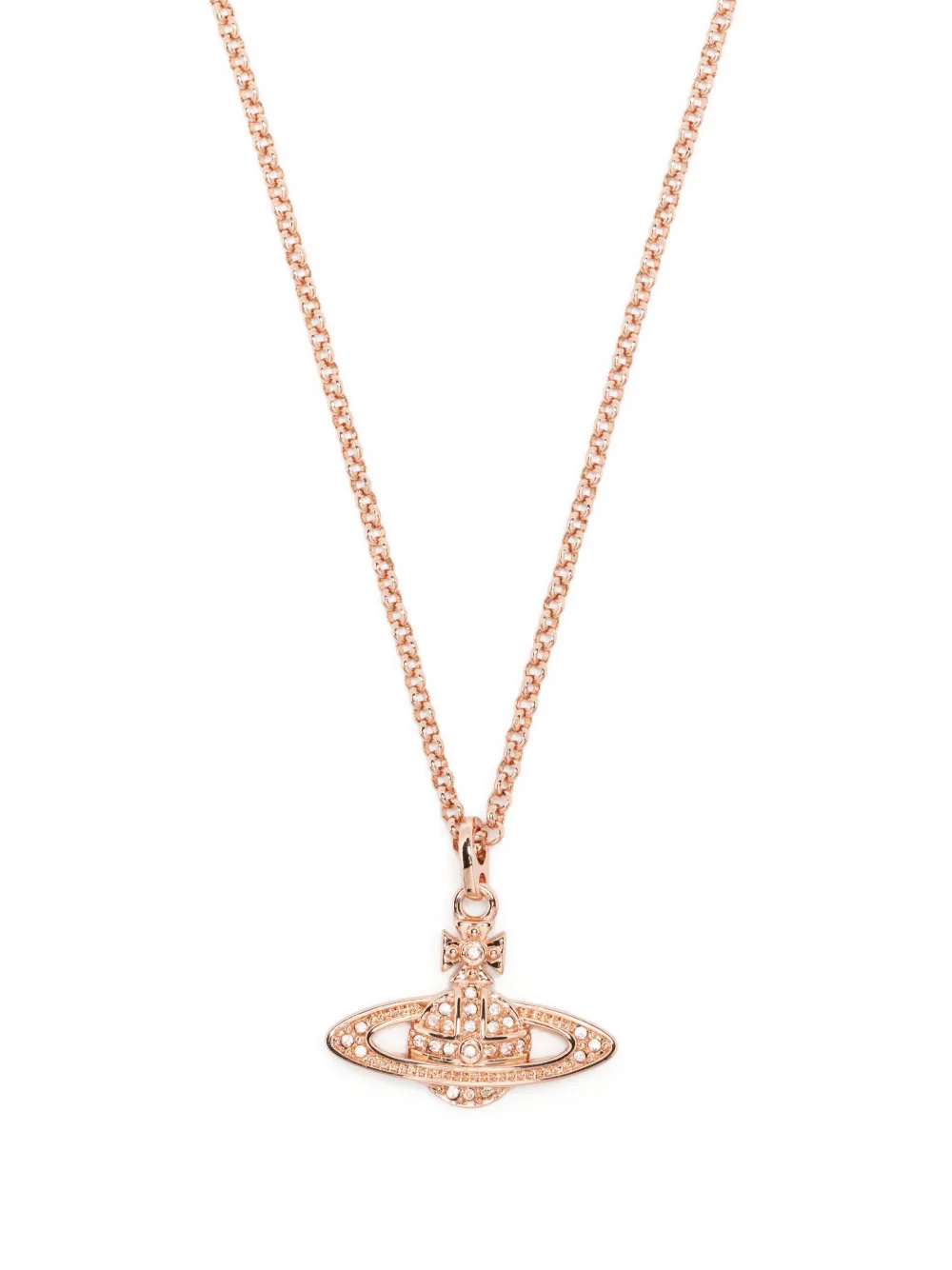 Vivienne Westwood Collana con pendente Orb - Rosa