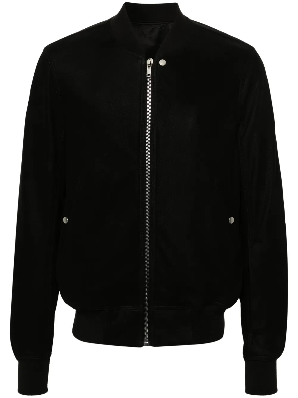 Rick Owens Classic Flight leather bomber jacket - Nero