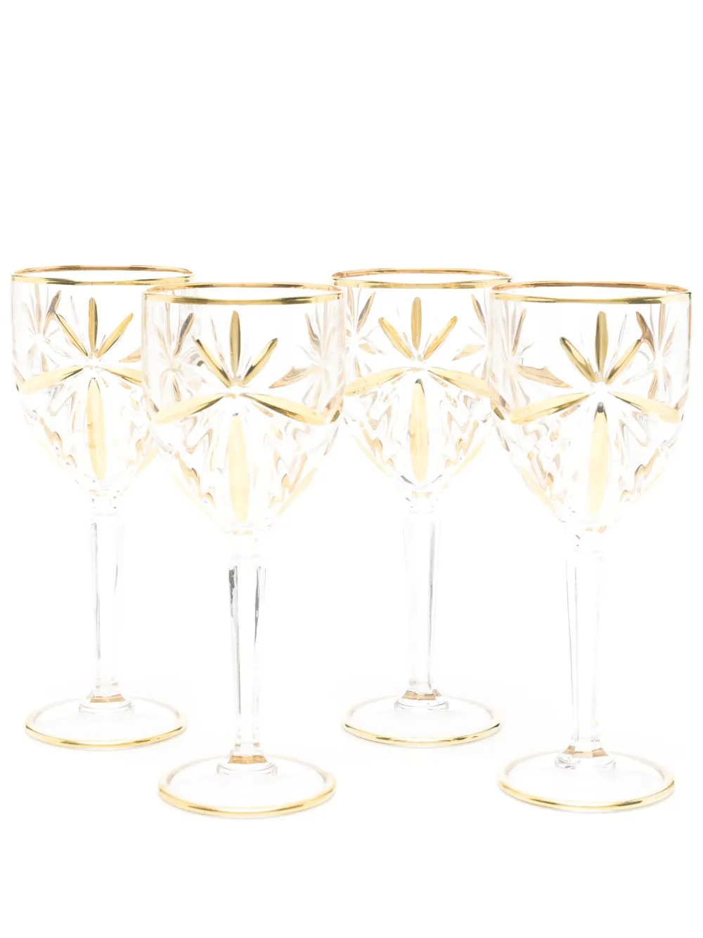 Les-Ottomans x Browns Murano wine glasses (set of four) - Toni neutri