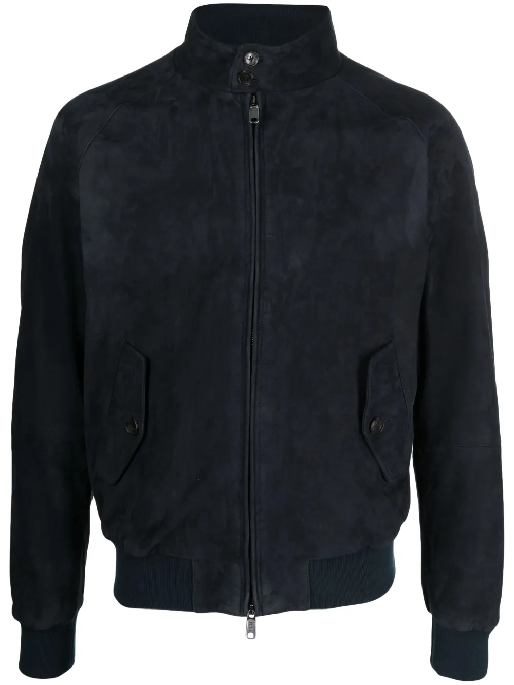 Baracuta Giacca G9 Harrington con design a inserti - Nero