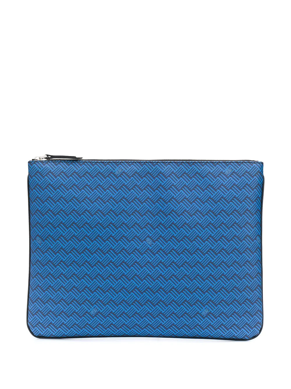 DELAGE Clutch Pochette Plate GM - Blu