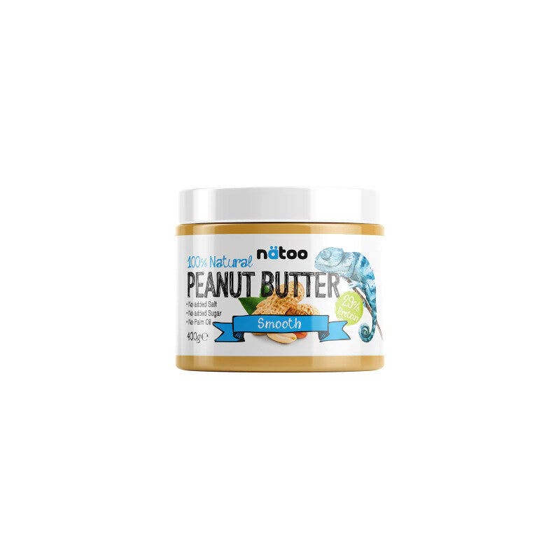Natoo 100% Natural Peanut Butter Smooth 400g