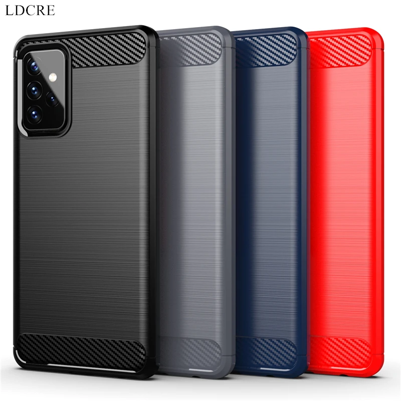 Per Samsung Galaxy A72 Custodia Custodia Morbida In Silicone Custodia In Tpu Per Samsung A72 Cover Per Samsung Galaxy A72 5G A52 A71 Custodia Protetti