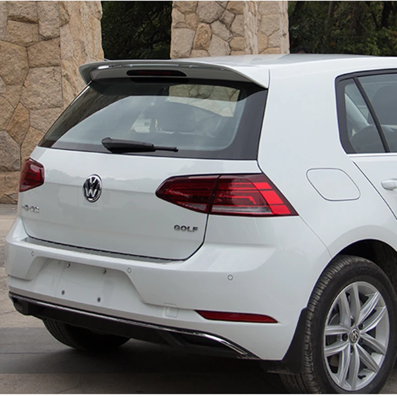 Per Vw Golf 7 Spoiler Materiale Abs Auto Ala Posteriore Primer Colore Vw Golf Spoiler Posteriore Per Volkswagen Nuovo Golf Spoiler 2014-2016