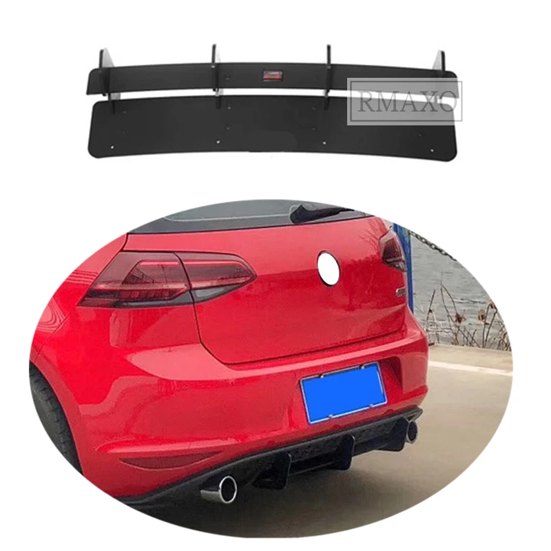 Per Vw Golf 7.5 R Del Corpo Kit Spoiler 2014-2017 Per Il Golf 7 R Abs Posteriore Spoiler Posteriore Paraurti Posteriore Diffusore Imbottiture E Paraur