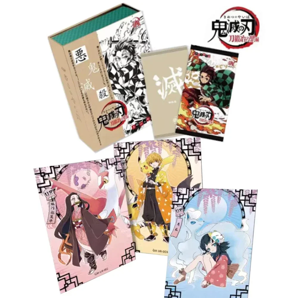 Il Nuovo Demon Slayer Card Anime Character Collection Card Limited Slr Card Dem Ghost Month Card Cp Love Card Regalo Giocattolo Per Bambini