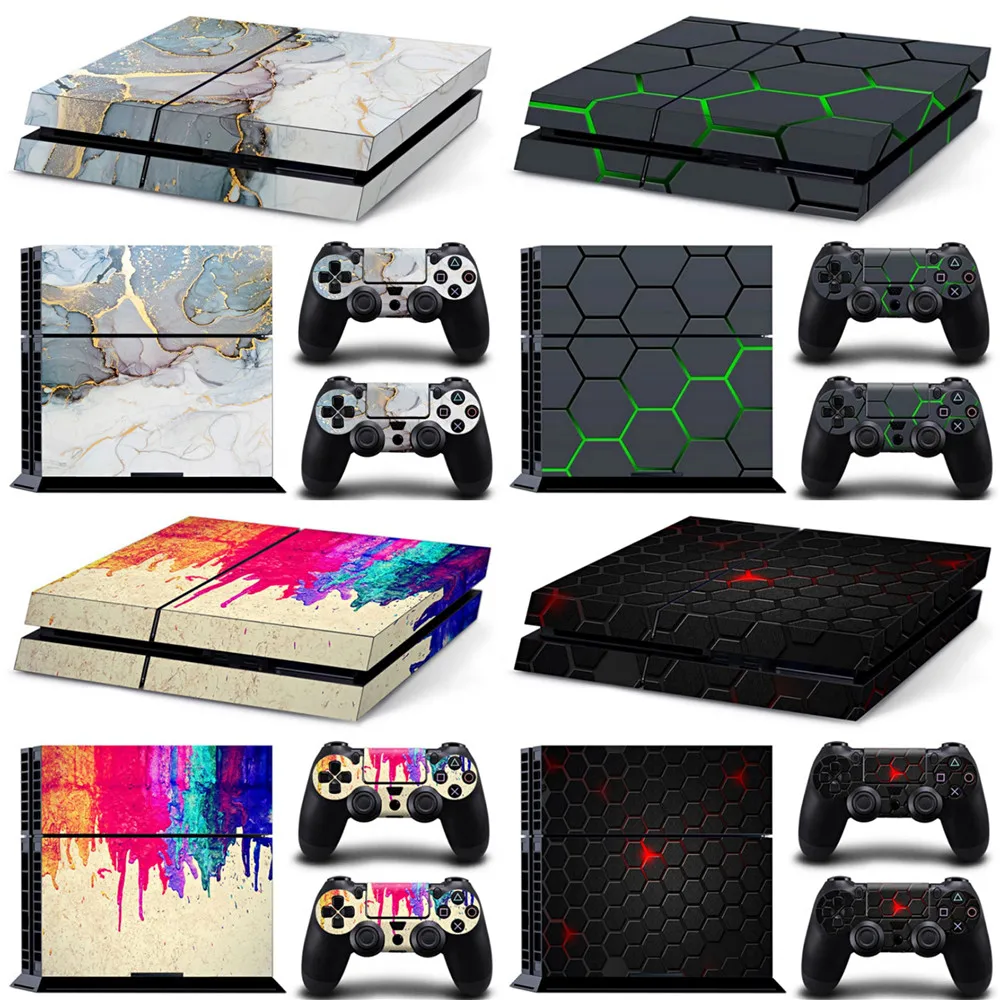 Per Ps4 Skin Vinyl Decal Cover Per Ps4 Two Controller 2 Controller Set Completo