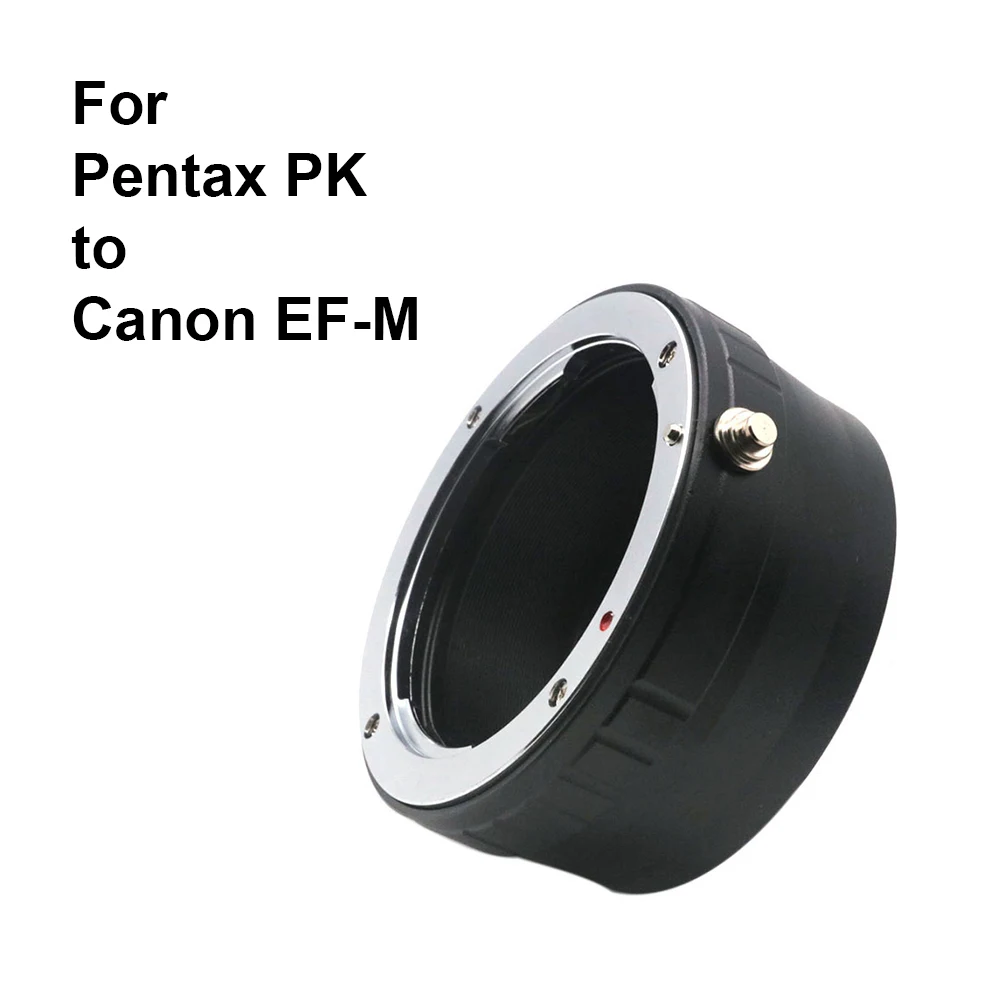 Pk-Eos M Per Obiettivo Pentax K Pk-Canon Eos M Mount Adattatore Ring K-Eos M Ef-M Efm Per Canon M5 M6 M62 M6Ii M100 M200