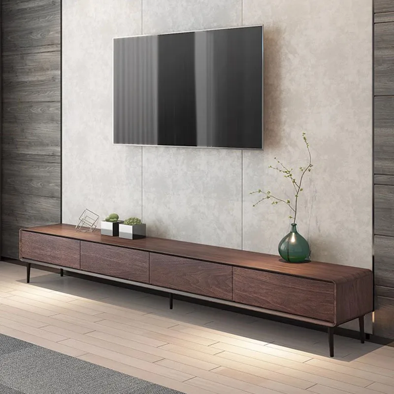 Storage Computer Tv Stand Console Salon Designer Retro Wood Simple Tv Stand Teatro Mobili Per La Casa Mobili Italiani