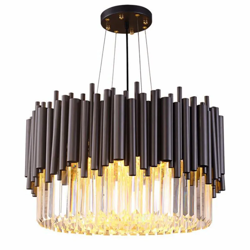 Candelabro De Cristal Moderno Para Sala De Estar, Lasmpara De Cristal Para Comedor, Luces De La Villa, Decora Tu Hermosa Casa