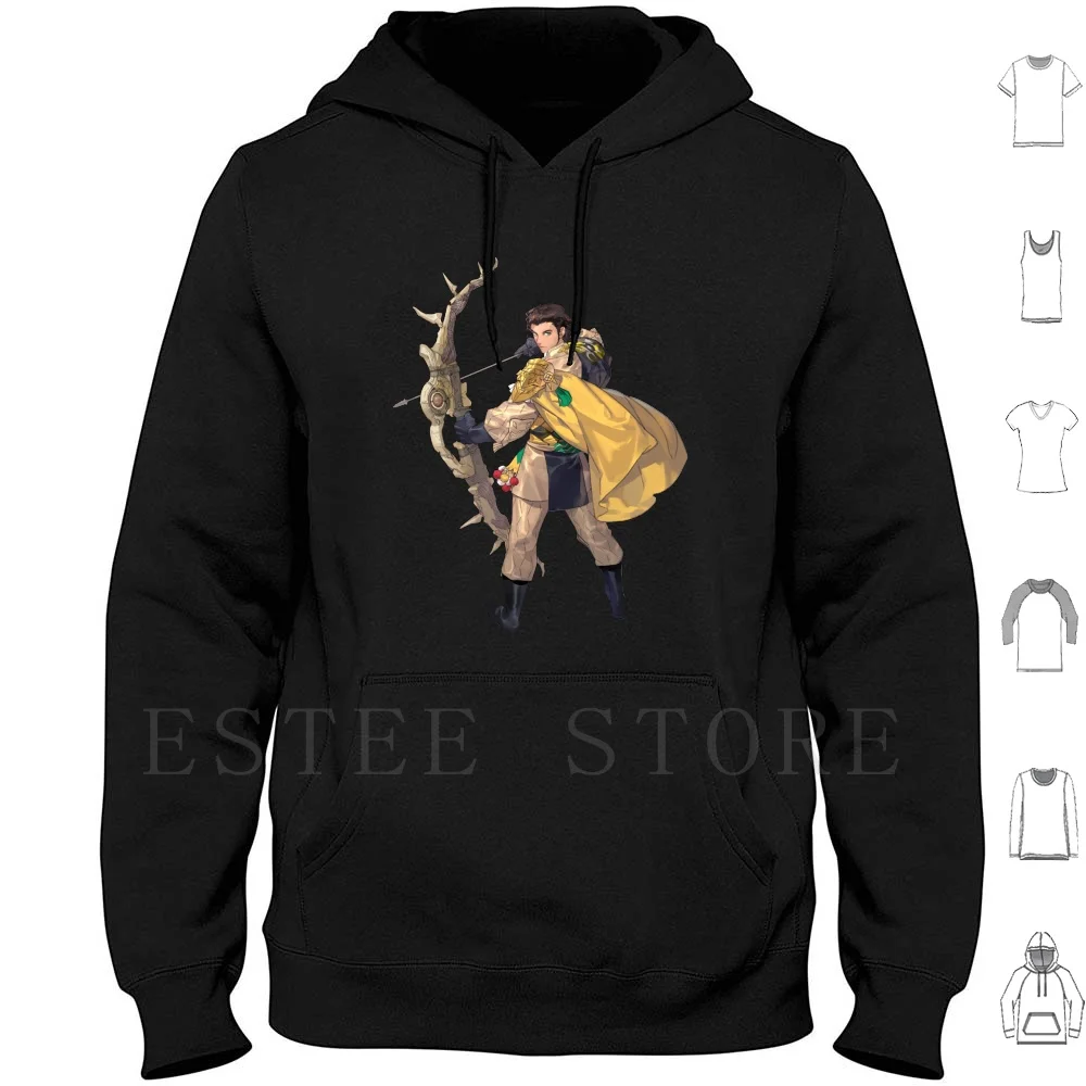 Fire Emblem Three Houses-Felpe Con Cappuccio Claude Emblema Del Fuoco A Maniche Lunghe Three Houses Paul Edelguard Pietre Sacre