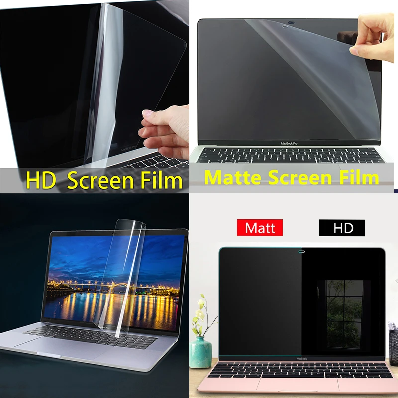 Matter/Hd Soft Screen Film Per Macbook Air 2023 Air A2941 A13.6 A2681 Pro 14 M2 A2442 Air 13 A2337 Screen Protector Sticker