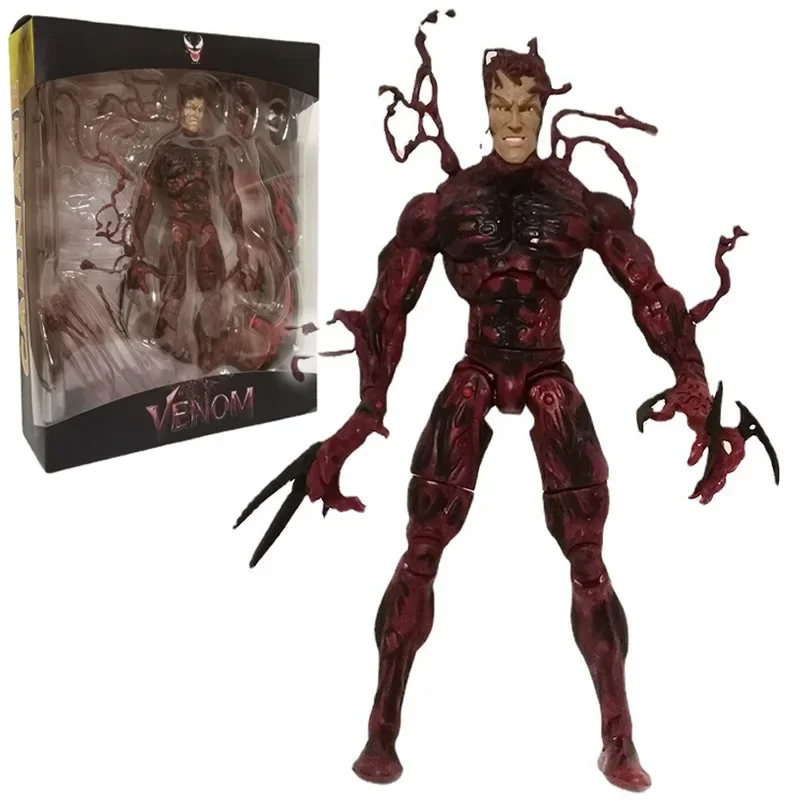 21Cm The Amazing Spider-Man Venom 2 Uccide Venom Deadly Guardian Super Hands-On Model 7 Pollici Box Toys Gifts