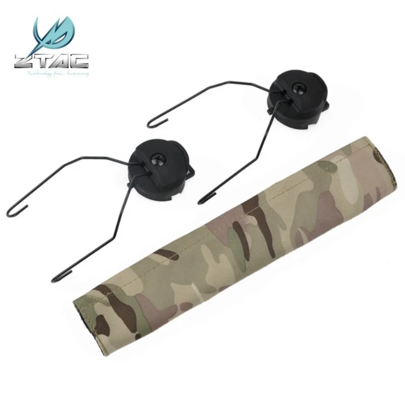 Z Tactical Military Fast Helmet Rail Adapter Softair Msa Sordin Headset Holder Ztac Airsoft Accessori Per Cuffie Z148