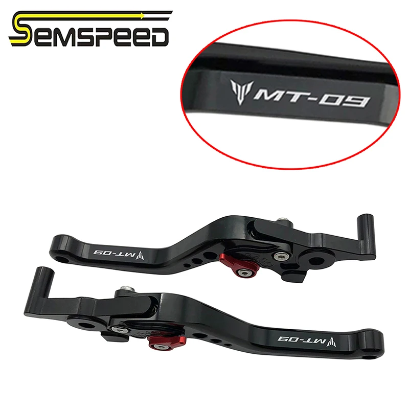Motociclo Di Semspeed Brevi Leve Di Frizione Del Freno Brevi Leve Per Yamaha Mt-09 Sp Tracer 900 Gt 2021 2022 Moto Con Logo Mt-09