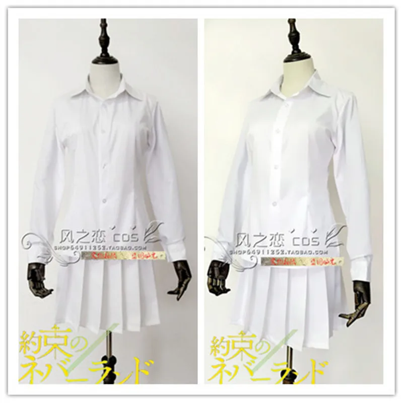 La Promessa Never Land Yakusoku No Never Land Grace Field House Emma Ema Outfit Dress Anime Manga Cosplay Costume