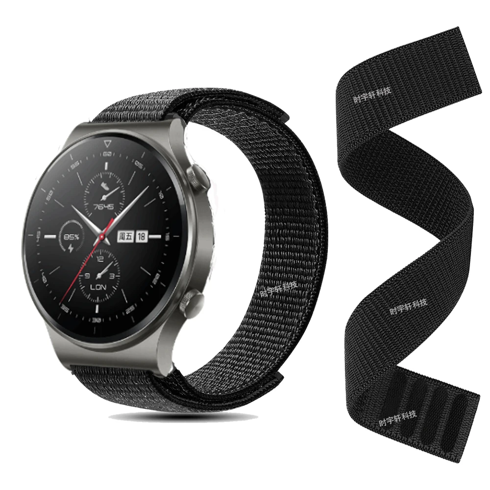 Per Huawei Gt 2 Pro Smart Watch Strap Sport 22Mm Nylon Loop Bracciale Per Huawei Gt 2 46Mm/Gt 2E Runner/Gt 3 Se Accessori Cintura
