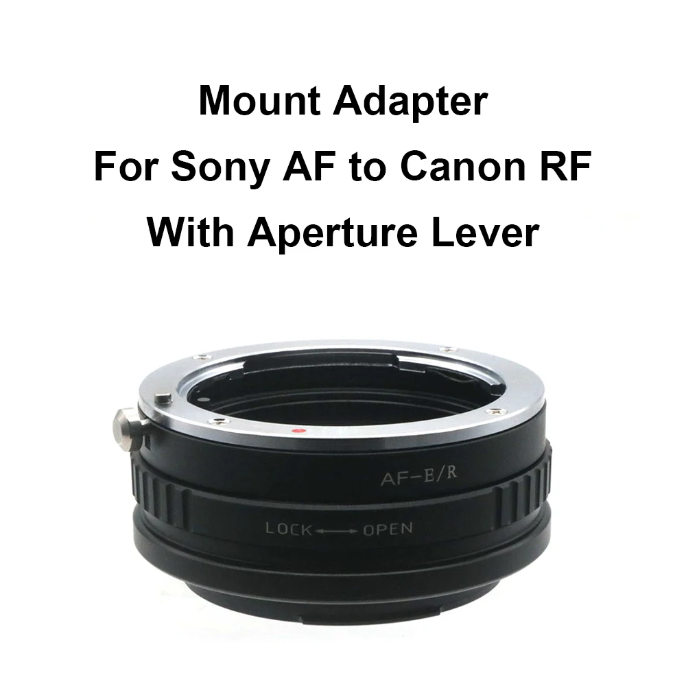 Af-Rf Per Sony Af Dslr Lens - Canon Rf Mount Adapter Ring Af-Eos Rf Af-Eosr Minolta Ma Per Canon R3 R5 R6 R7 R10 R Rp Ecc.
