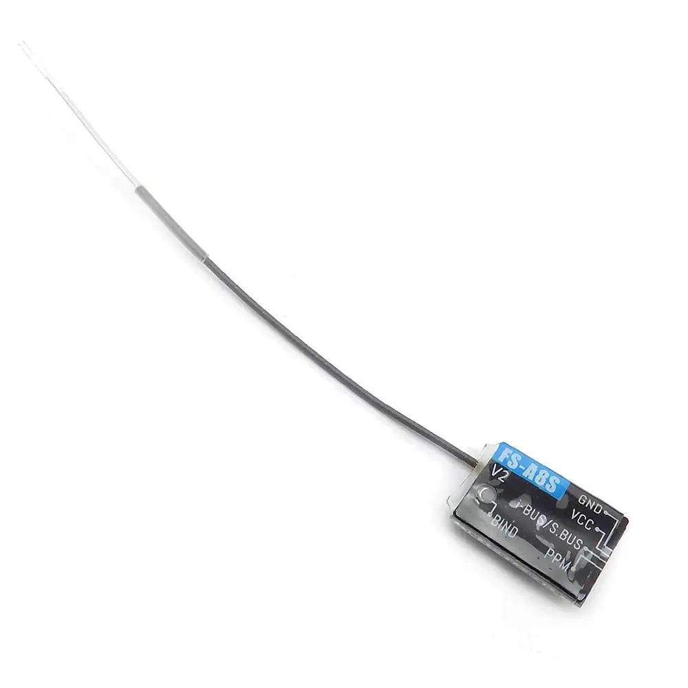 Flysky Fs-A8S A8S V2 2.4G 8Ch Mini Ricevitore Ppm I-Bus Uscita Sbus Per Trasmettitore Flysky Fs-I6 Fs-I6S Aereo Fpv Racing Drone