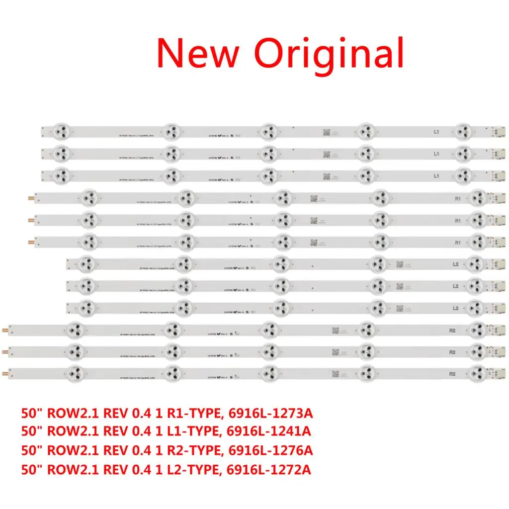 Striscia Di Retroilluminazione A Led Per Lg 50 "Tv 50Ln5403-Za 50 La6156 50 La6218 50 Ln540 50 Ln540V 50 Ln570V 50 Ln578 50 Ln575V 50 Ln578V 50 Ln613V