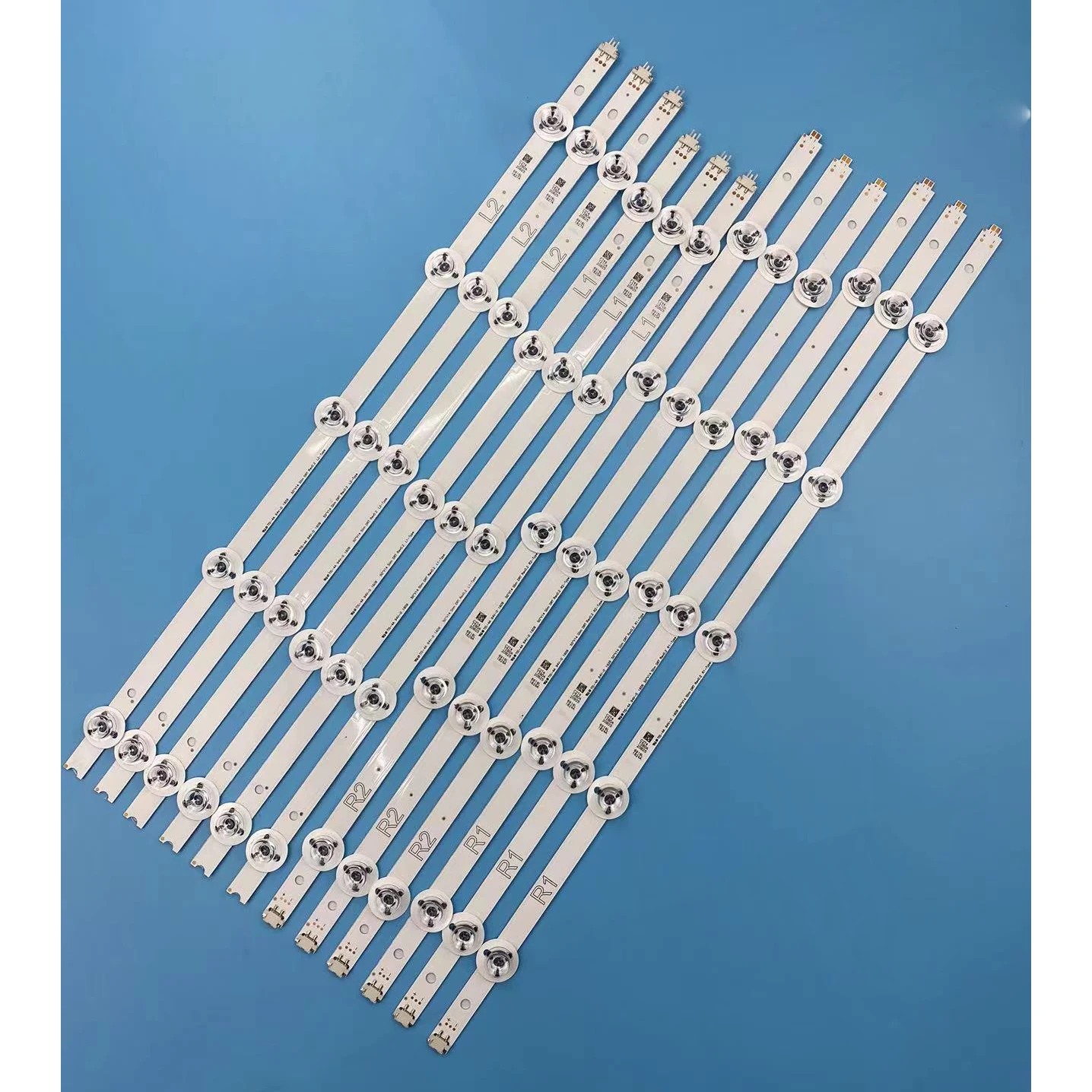 Striscia Led Per Lg Tv Th-50As670C Tx-50As650B Tx-50As740B Tx-50As650E 6916L-1824A 1825A 1826A 1827A 50 "V14 Slim Drt L1 L2 R1 R2