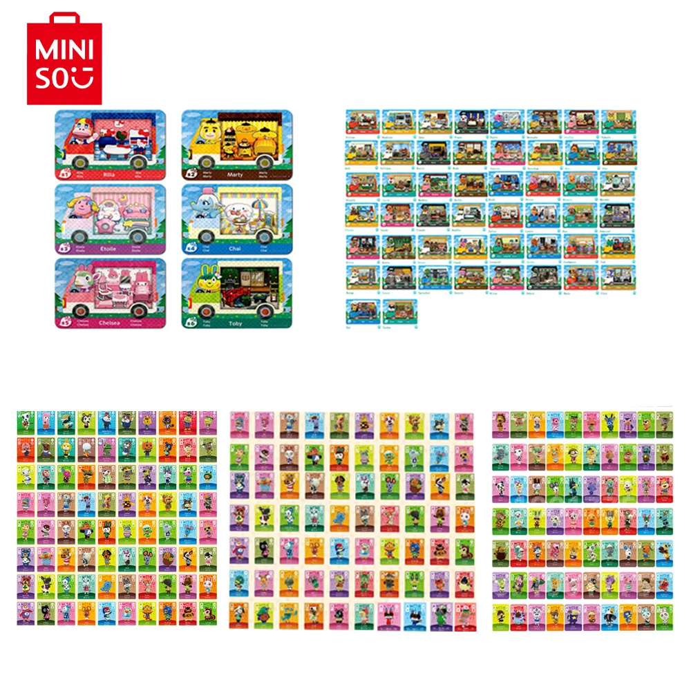Miniso Sanrio Amxxbo Leaf Animal Crossing Lock New Horizons Amxxbo Card Per Ns Switch Games New Leaf Welcome S1 A S6 001-448