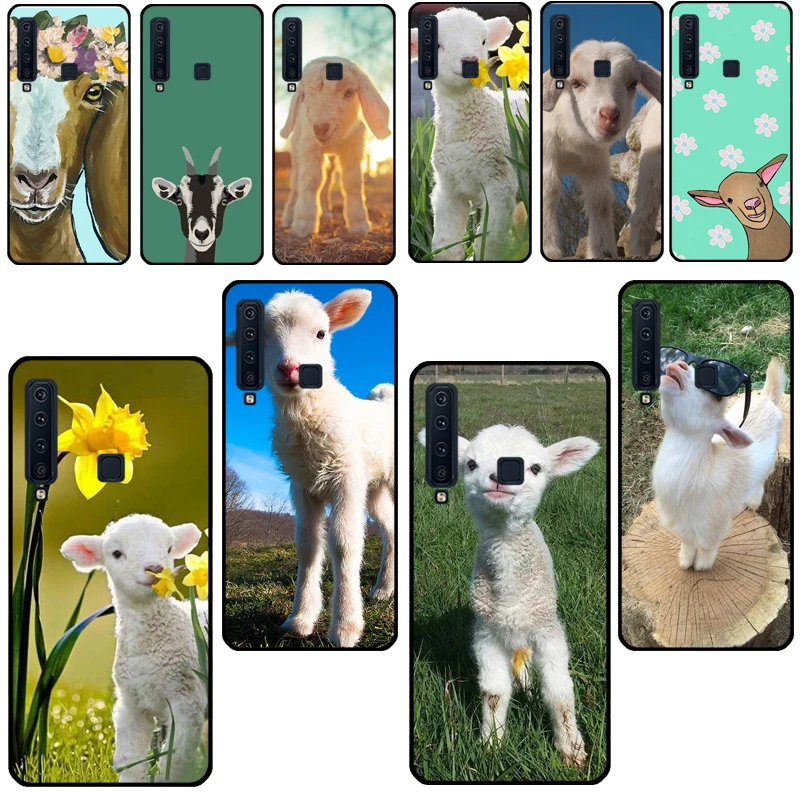Simpatico Animale Di Capra Per Samsung Galaxy J5 J3 J7 2017 J1 A3 A5 2016 A6 A8 J4 J6 Plus J2 Core 2018 Custodia Per Telefono