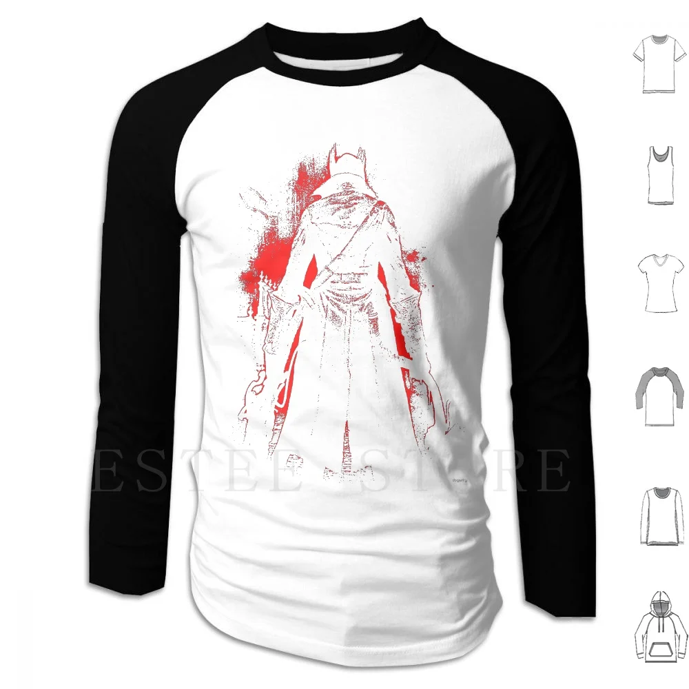 Felpe Con Cappuccio Beast Blood Manica Lunga Dark Souls Dark Souls 2 Dark Souls 3 Demon Souls Demon Bloodborne Hunter