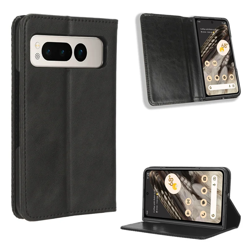 Per Google Pixel Fold Case Portafoglio In Pelle Premium Flip Case In Pelle Per Google Pixel Fold Phone Case