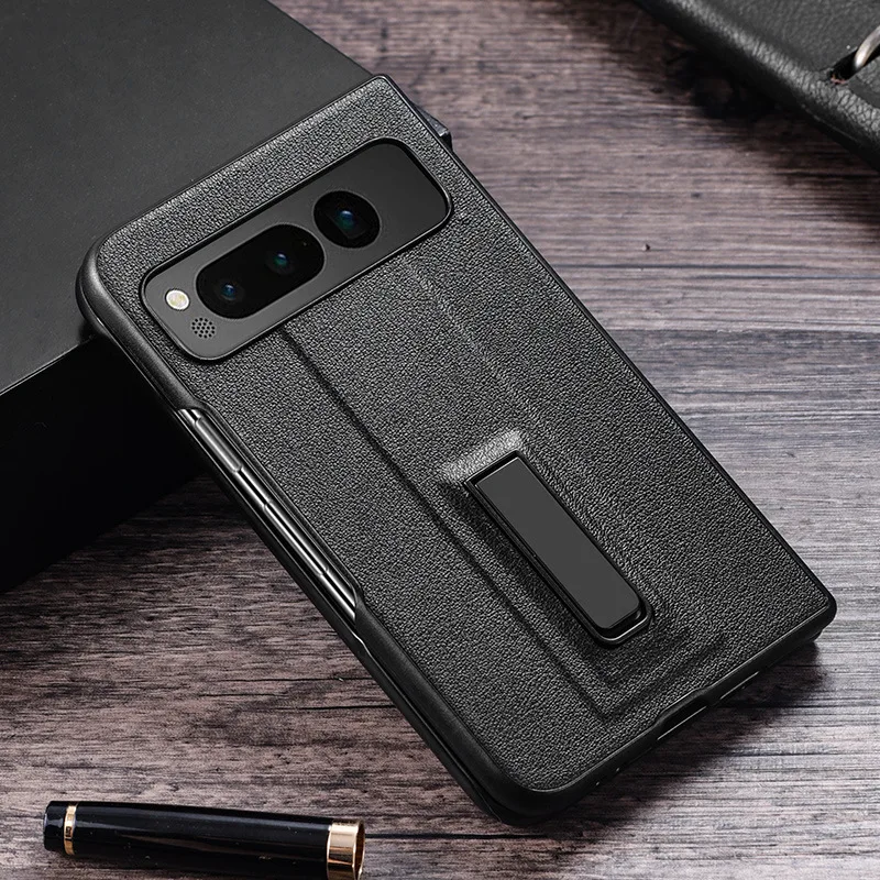 Funda Per Google Pixel Fold Stand Holder Custodia In Pelle Per Google Pixel Fold Cover Protettiva Rigida Coque