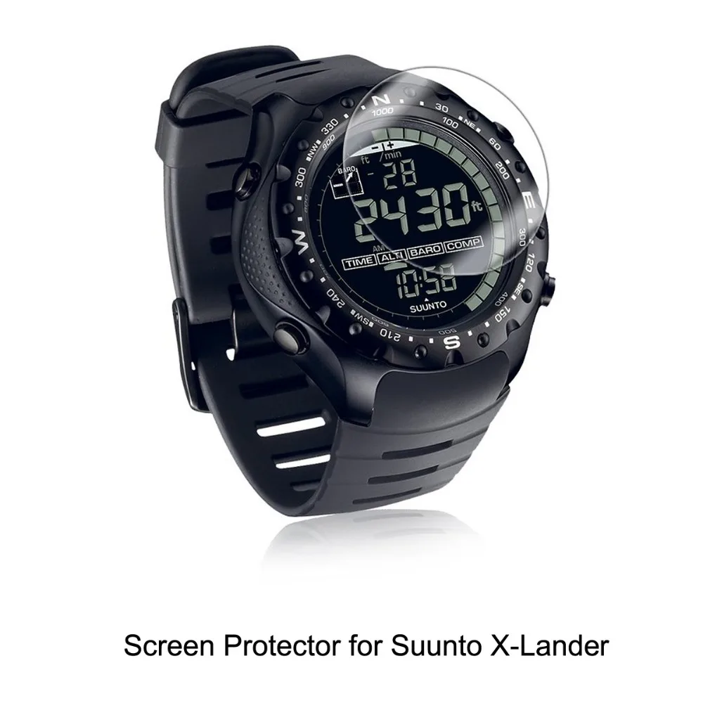 6 * Cover Protettiva Antigraffio Per Pellicola In Pet Lcd Trasparente Per Suunto X-Lander