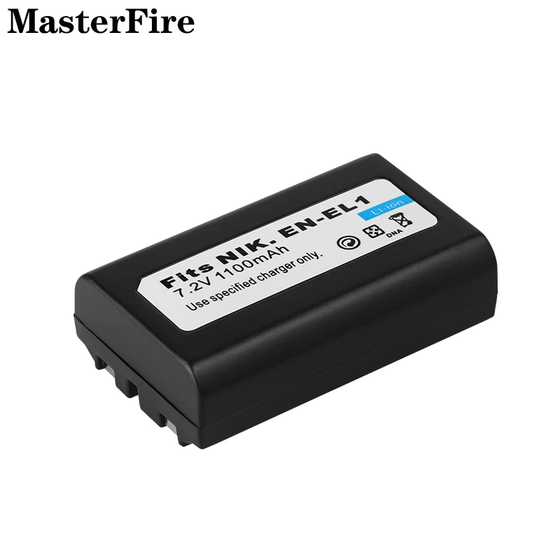 10 Pz 7.2V 1100Mah Batteria Ricaricabile Agli Ioni Di Litio En-El1 Enel1 Per Nikon Coolpix 995 8700 5400 4800 Konica Minolta Np-800 Batterie